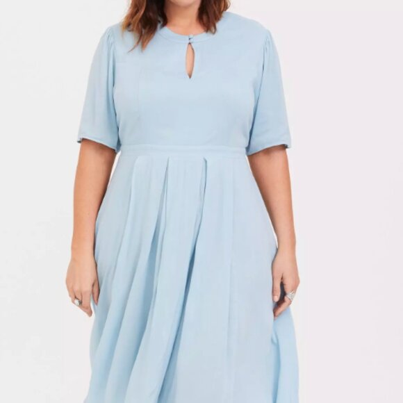 Outlander Blue Claire Skater Dress - Picture 6 of 6